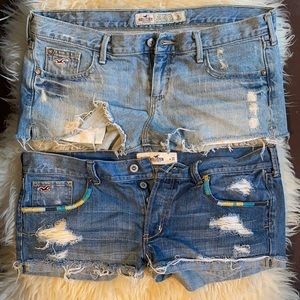 2 pairs of Hollister shorts!